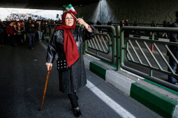 راهپیمایی چهل و چهارمین بهار انقلاب در تهران