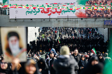 راهپیمایی چهل و چهارمین بهار انقلاب در تهران