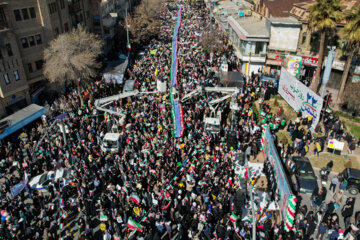 راهپیمایی چهل و چهارمین بهار انقلاب- شیراز