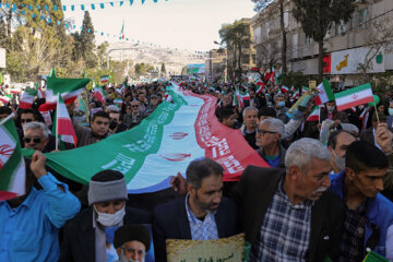 راهپیمایی چهل و چهارمین بهار انقلاب- شیراز