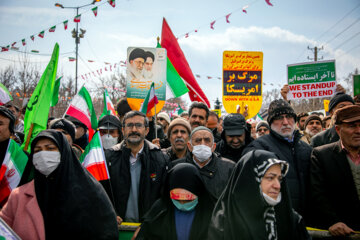 راهپیمایی چهل و چهارمین بهار انقلاب- کرج