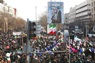 راهپیمایی چهل و چهارمین بهار انقلاب - تبریز