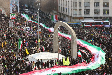 راهپیمایی چهل و چهارمین بهار انقلاب - تبریز