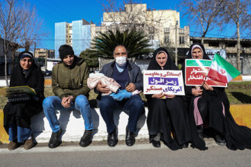 راهپیمایی چهل و چهارمین بهار انقلاب- ساری