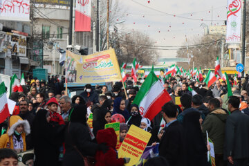 راهپیمایی چهل و چهارمین بهار انقلاب- زنجان