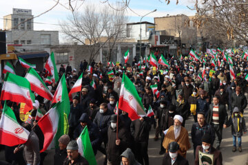 راهپیمایی چهل و چهارمین بهار انقلاب- زنجان