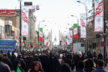 راهپیمایی چهل و چهارمین بهار انقلاب- زنجان