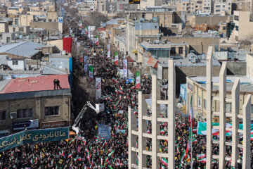 راهپیمایی چهل و چهارمین بهار انقلاب- زنجان