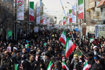 راهپیمایی چهل و چهارمین بهار انقلاب- زنجان