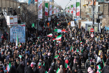 راهپیمایی چهل و چهارمین بهار انقلاب- زنجان