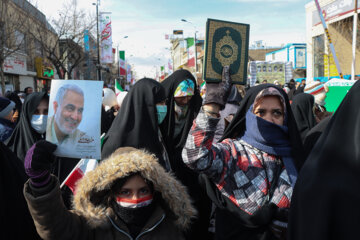 راهپیمایی چهل و چهارمین بهار انقلاب- زنجان