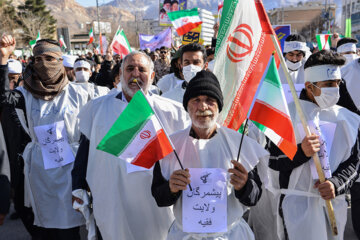 راهپیمایی چهل و چهارمین بهار انقلاب - ایلام