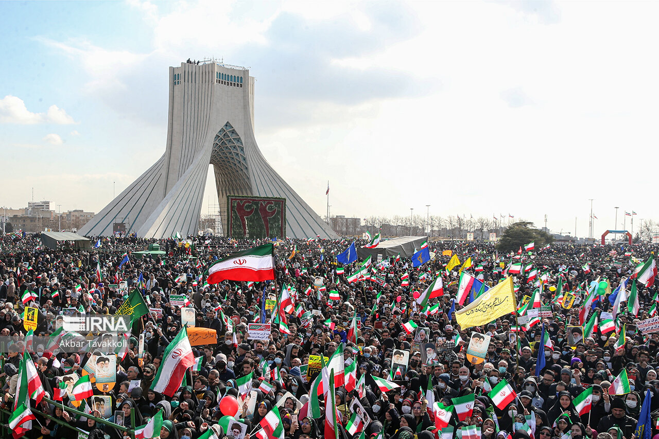 رسانه‌های عربی:  اتحاد ملی ایرانیان در راهپیمایی ۲۲ بهمن تجلی یافت