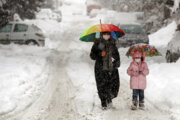 تداوم بارش‌های پراکنده برف و باران در آذربایجان‌شرقی تا شنبه آینده