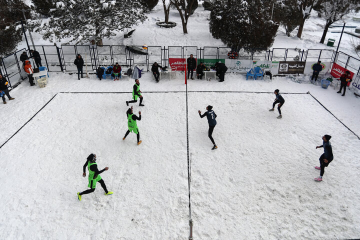 همدان بدون برف، میزبان والیبال برفی قهرمانی آسیا
