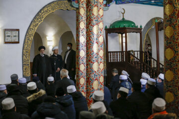 El presidente iraní visita la histórica mezquita Dongsi en Pequín
