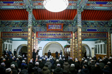 Le président iranien visite la mosquée historique Dongsi à Pékin