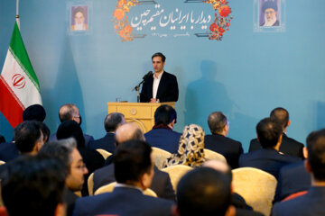 Rencontre des Iraniens vivant en Chine avec le Président de la République islamique d’Iran, Ebrahim Raïssi, février 2023