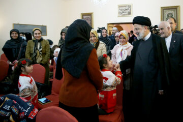 Rencontre des Iraniens vivant en Chine avec le Président de la République islamique d’Iran, Ebrahim Raïssi, février 2023