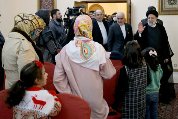 Rencontre des Iraniens vivant en Chine avec le Président de la République islamique d’Iran, Ebrahim Raïssi, février 2023