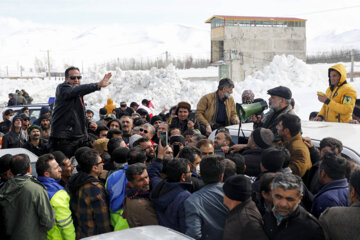 بسیج امکانات برای کمک به مردم گرفتار در برف چهارمحال و بختیاری