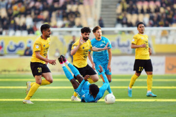 En images, un match entre Sepahan, et le Zénith russe, à Ispahan