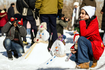 جشFestival de muñecos de Nieve en Hamedán 