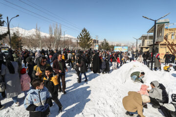 Festival de muñecos de Nieve en Hamedán 