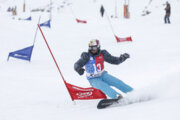 Las competiciones Snowboard en Teherán