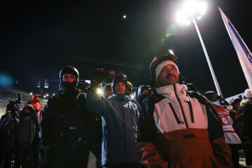 Las competiciones Snowboard en Teherán