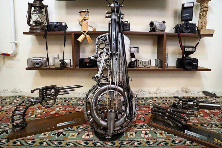 خلق هنر؛ از دل آهنهای سرد تا شور زندگی