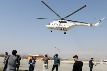 Exercice de sauvetage aérien organisé à Téhéran