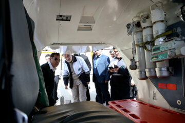 تمرین امداد هوایی در تهران