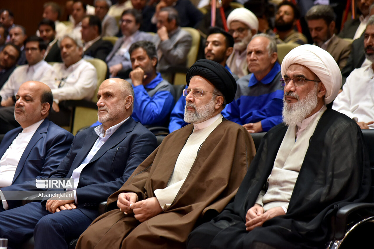 مراسم افتتاح فاز ۱۴ پالایشگاه پارس جنوبی