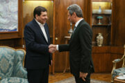 El enviado del sultán de Omán se reúne con el primer vicepresidente de Irán
