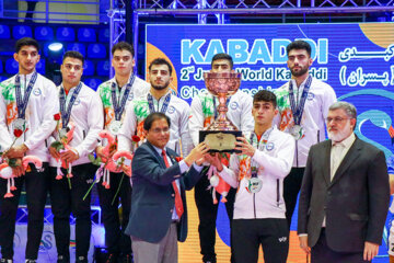La final del Campeonato Mundial Juvenil Kabaddi
