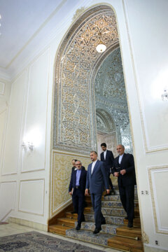 El canciller de Irán y el secretario general de la OCS se reúnen en Teherán
