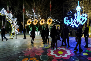 Festival de la luz en Teherán 
