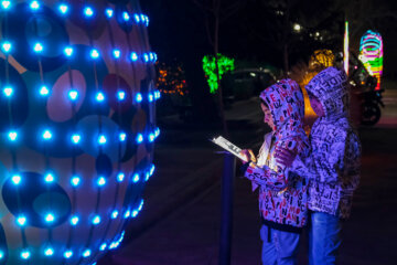 Fête des lumières à Téhéran