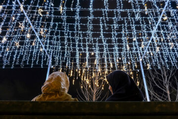 Festival de la luz en Teherán 
