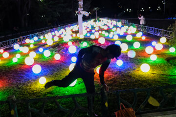 Fête des lumières à Téhéran