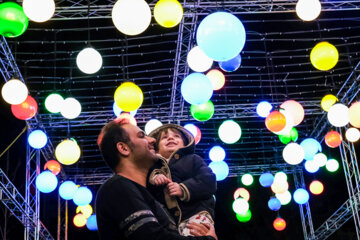 Fête des lumières à Téhéran