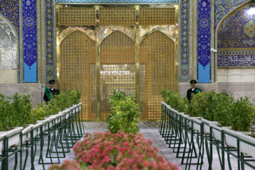 Reapertura del patio de Enghelab del Santuario Sagrado del Imam Reza (P)
