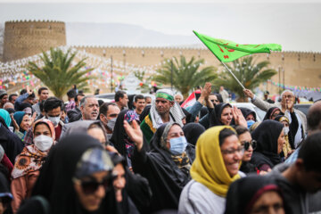 راهپیمایی منتظران ظهور در شیراز