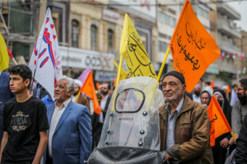 راهپیمایی منتظران ظهور در شیراز