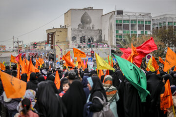 راهپیمایی منتظران ظهور در شیراز