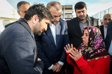 El ministro de Exteriores de Irán visita zonas afectadas por el terremoto en Turquía
