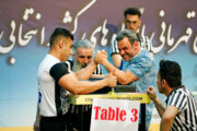 Armwrestling-Meisterschaft in Stadt Sanandaj