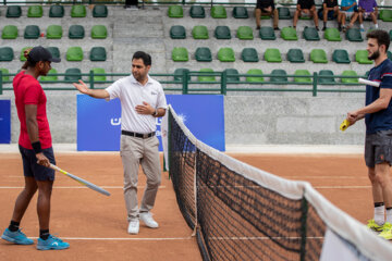 El Torneo Internacional de Tenis en el sur de Irán
