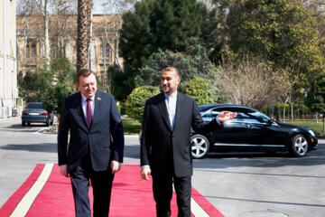 Rencontre des ministres des A.E. de l'Iran et du Biélorusse à Téhéran